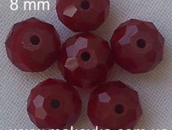 Хрусталь, 8 мм красная Хрусталь, 8 мм красная